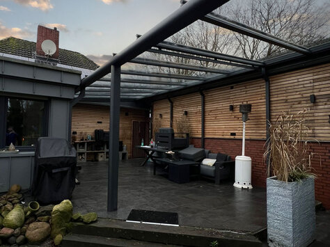 Terrassendach in Niedersachsen – von Tapken Alu Bau