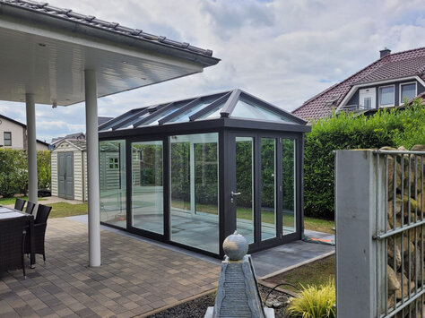 Orangerie als Wintergarten – von Tapken Alu Bau
